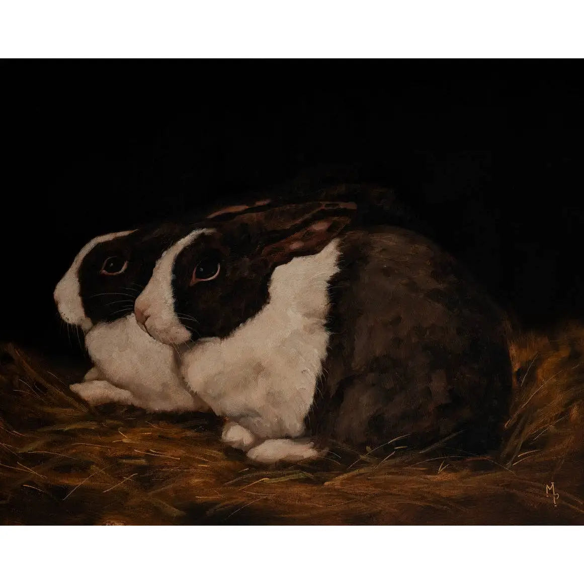 Art Print - Cotswold Rabbit Painting - 5x7 - Miss Mustard Seed