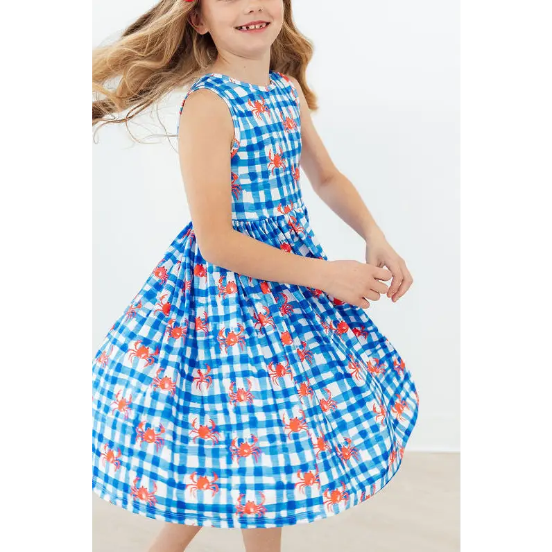 Crabby Cutie Tank Twirl Dress - Mila & Rose ®