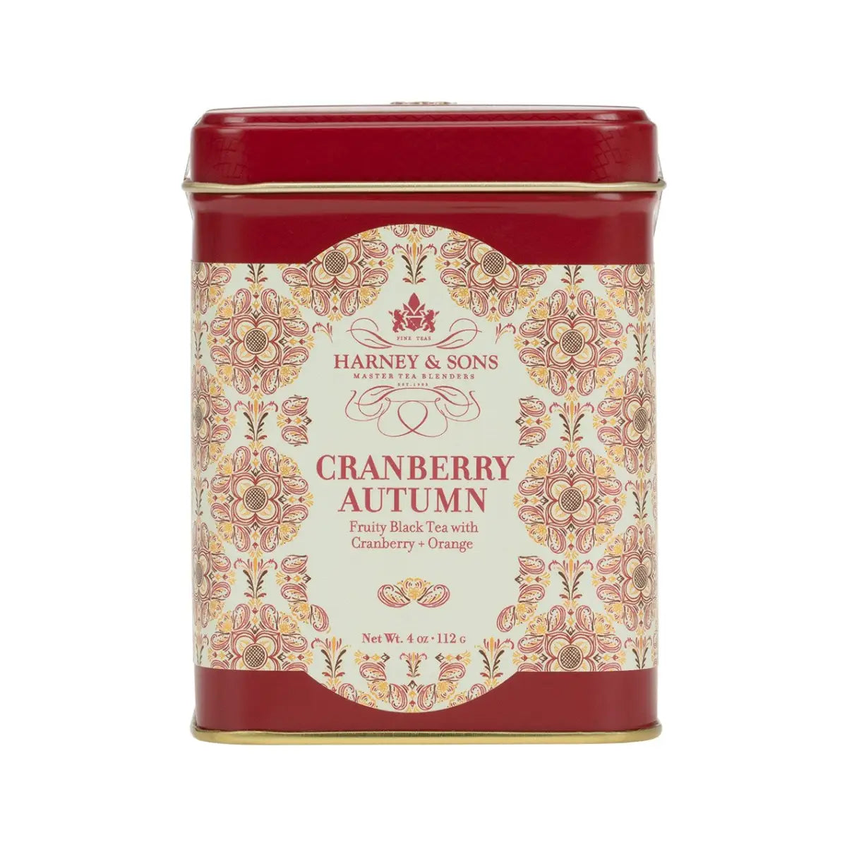 Cranberry Autumn Tea - Loose / 4 oz. Tin - Harney & Sons Fine Teas