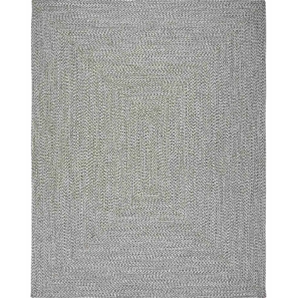 Cream Charcoal Braided Faux Jute Rug - Boutique Rugs
