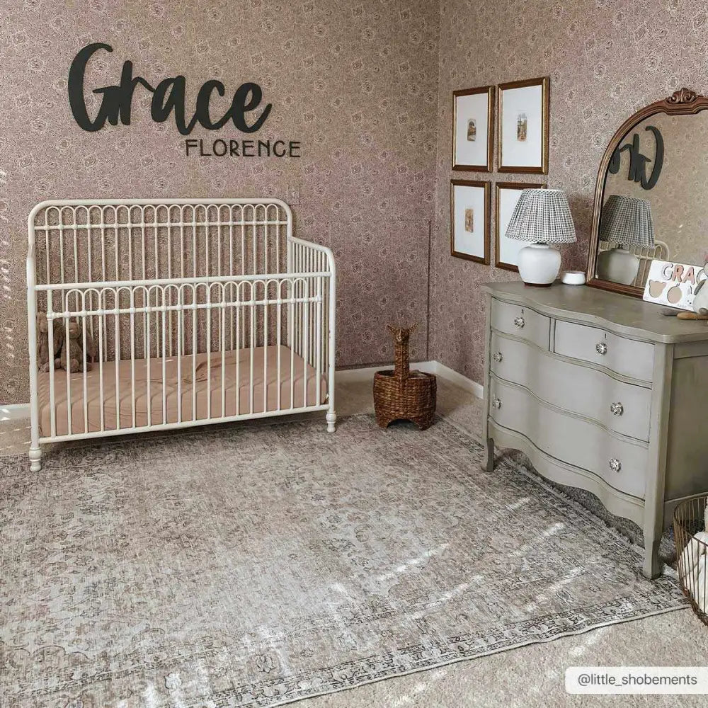 Cream Holi-2301 Washable Area Rug - Boutique Rugs