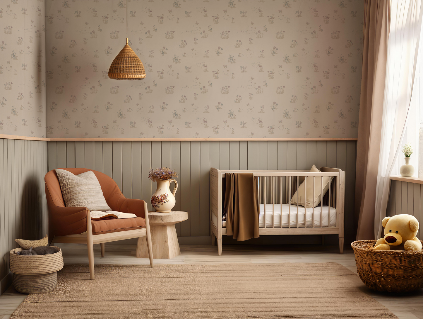 Serephina Wallpaper by Trisha Patel - Loomwell Home Goods