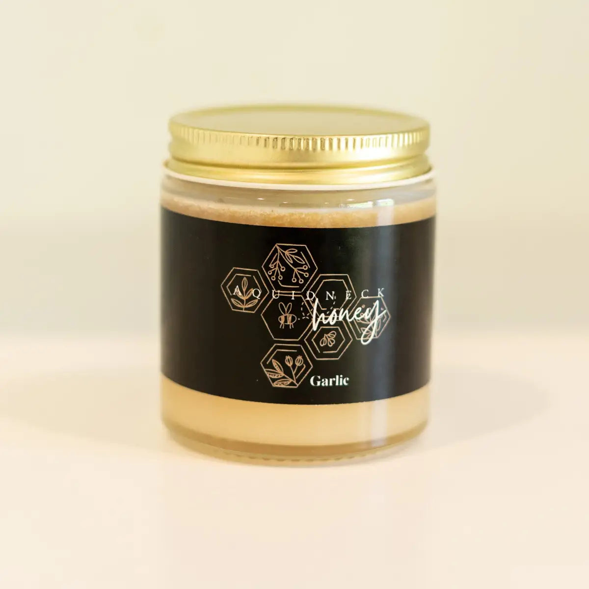 Creamed Honey - Garlic Infused - 6 oz - Aquidneck Honey