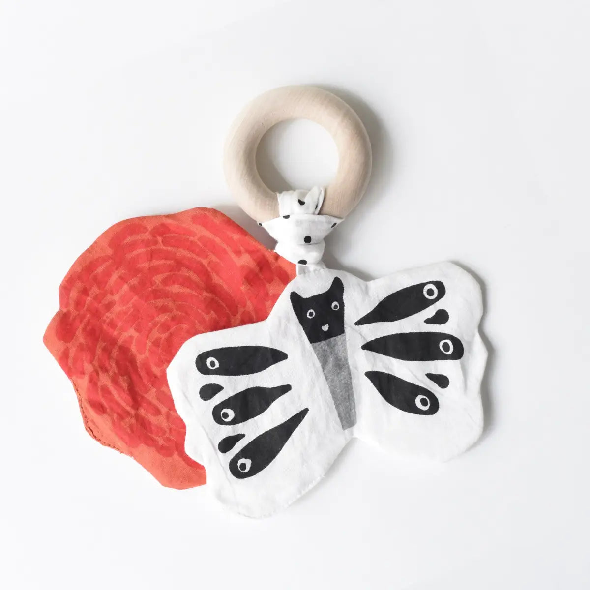 Crinkle Teether - Butterfly - Wee Gallery