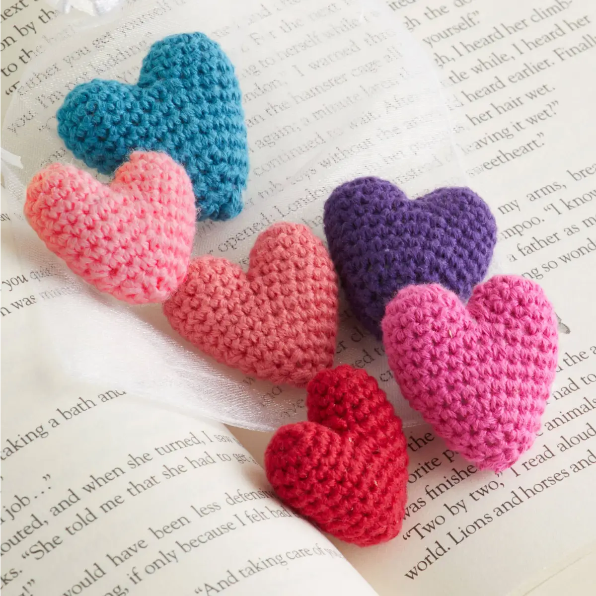 Crochet Mini Heart - Your Heart’s Content
