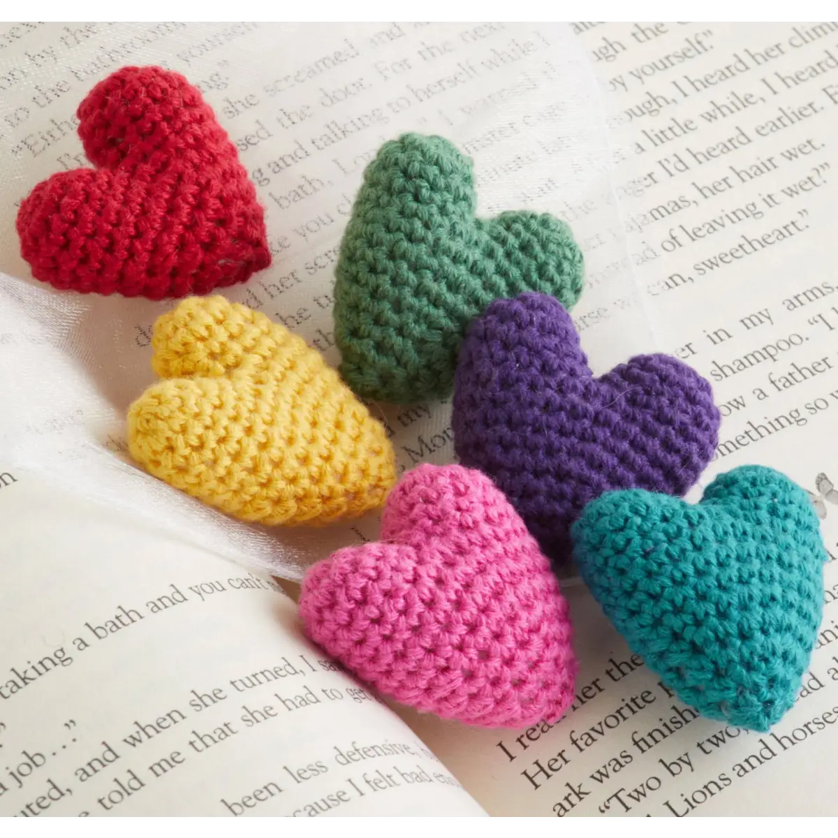Crochet Mini Heart - Your Heart’s Content