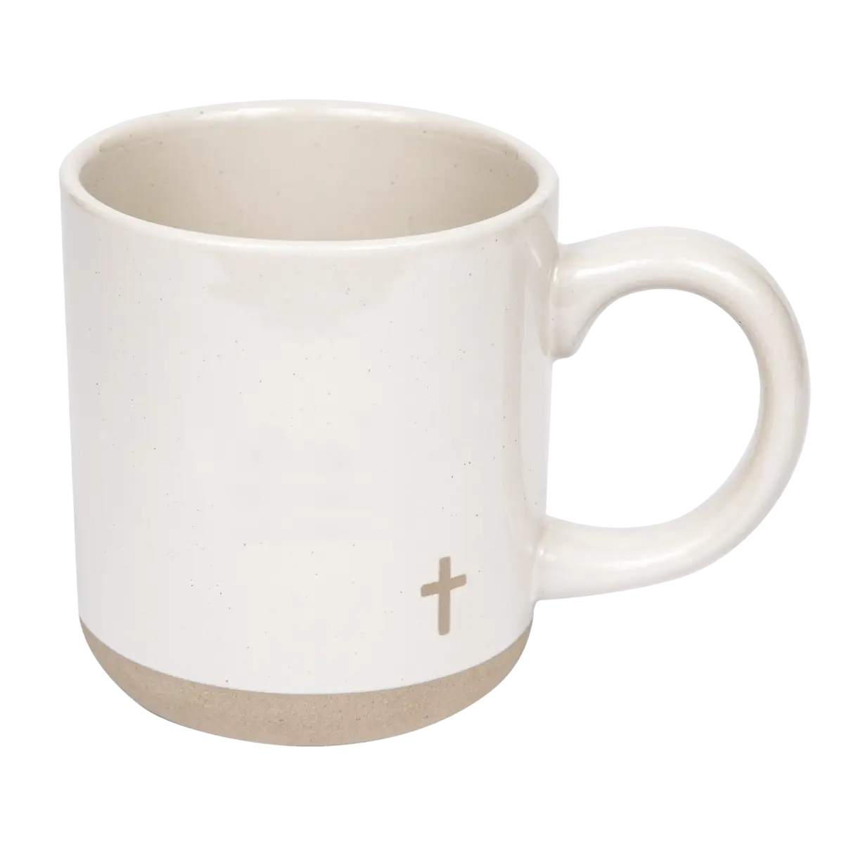 Cross 14oz. Stoneware Coffee Mug - Sweet Water Decor