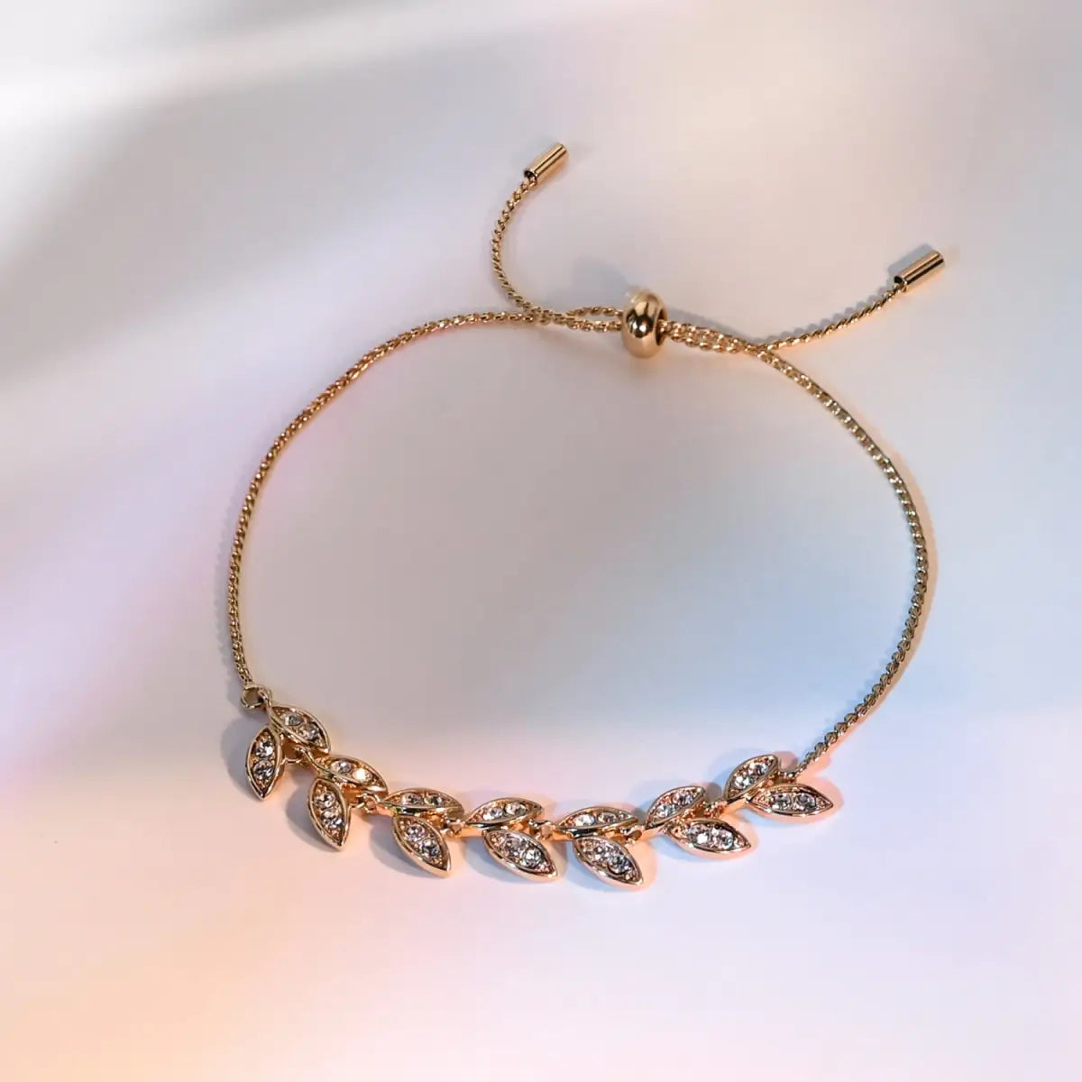 Crystal Vine Zircon and Gold Bracelet - Starfish Project