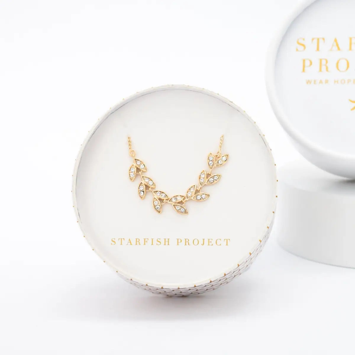 Crystal Vine Zircon and Gold Bracelet - Starfish Project