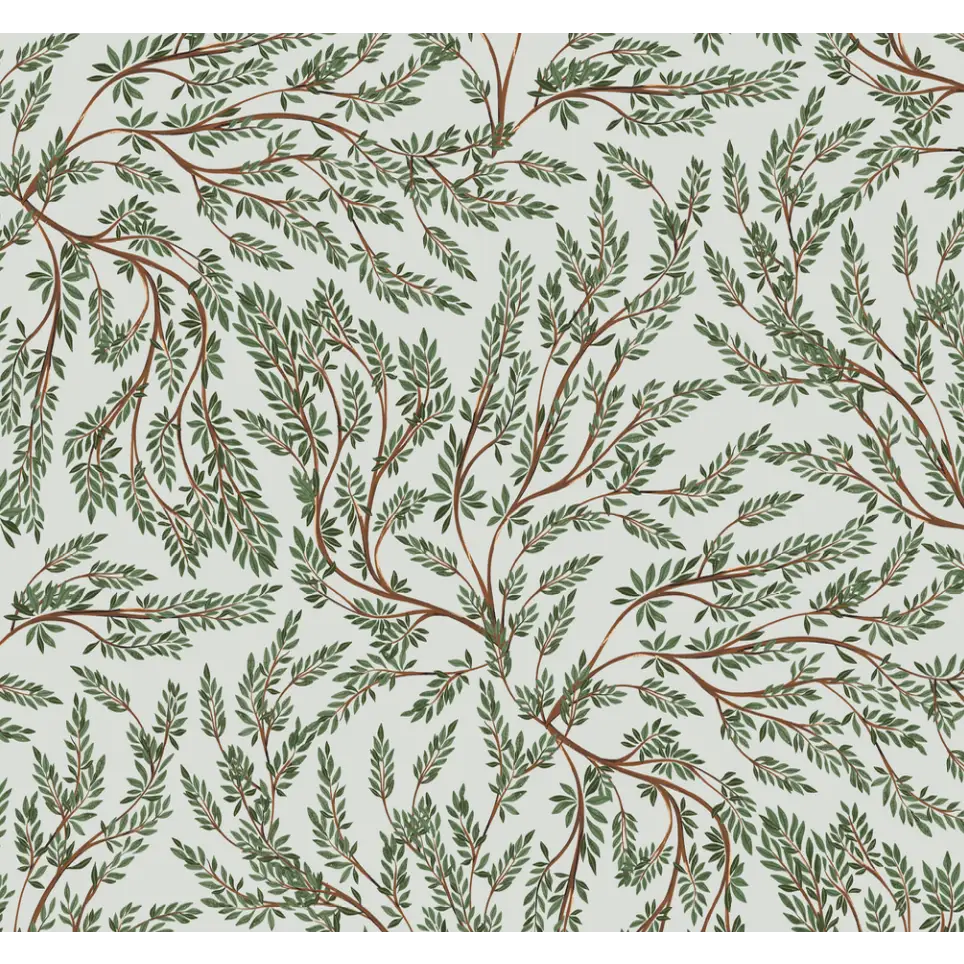 Cullen Wallpaper - Natural Trees - Sample 1 foot by 1 foot / Light - Loomwell Home Goods