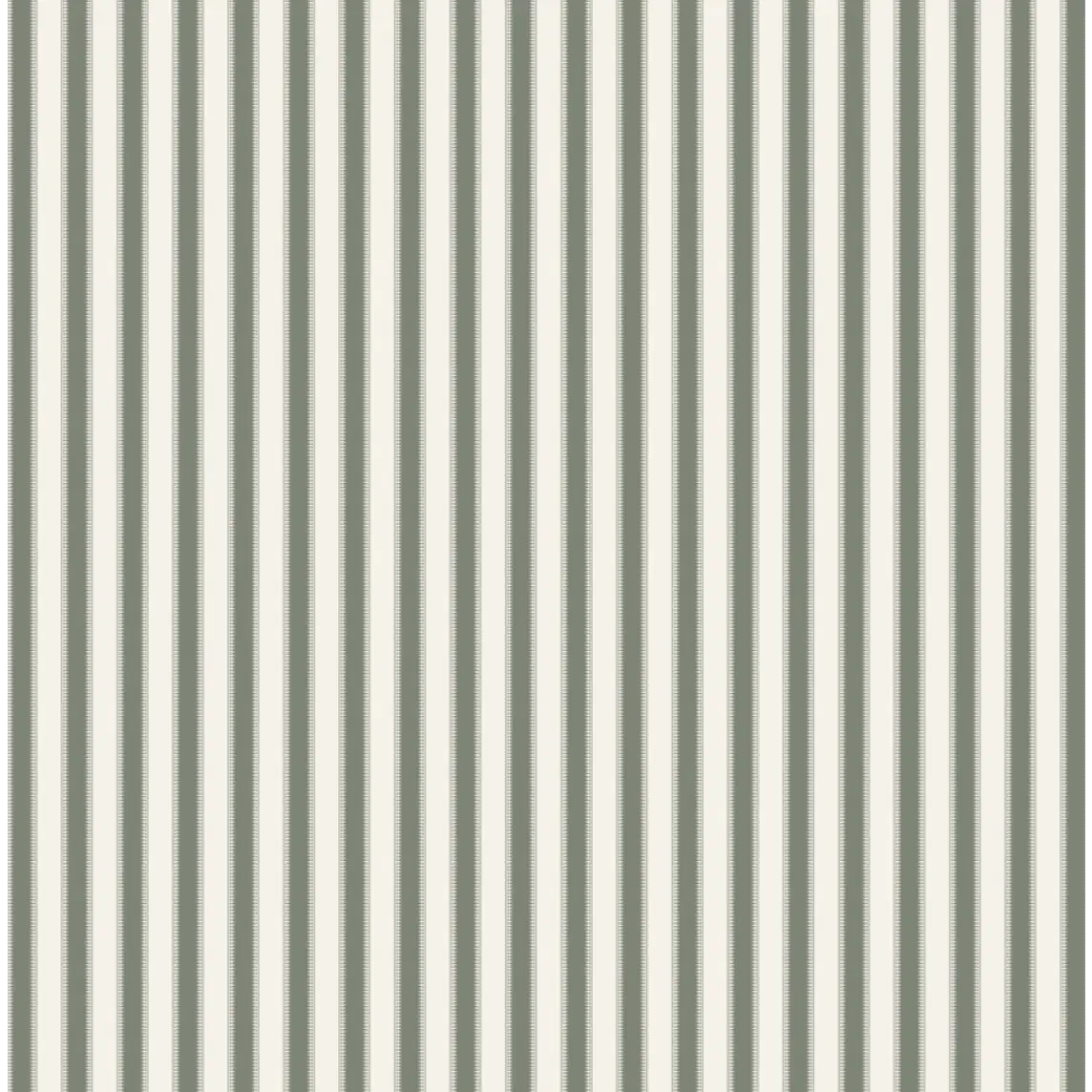 Curt Wallpaper - Neutral Stripe - by Hailey Kiefer Designs - Sample 1 foot by 1 foot / Sage - Loomwell Home Goods
