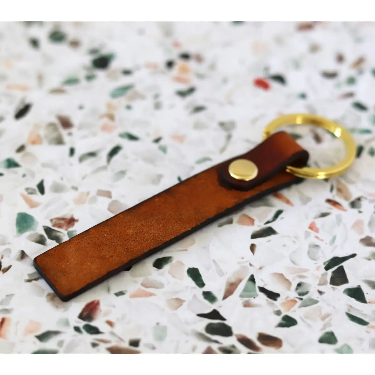 Leather Keychain - Alton - Florida Leather
