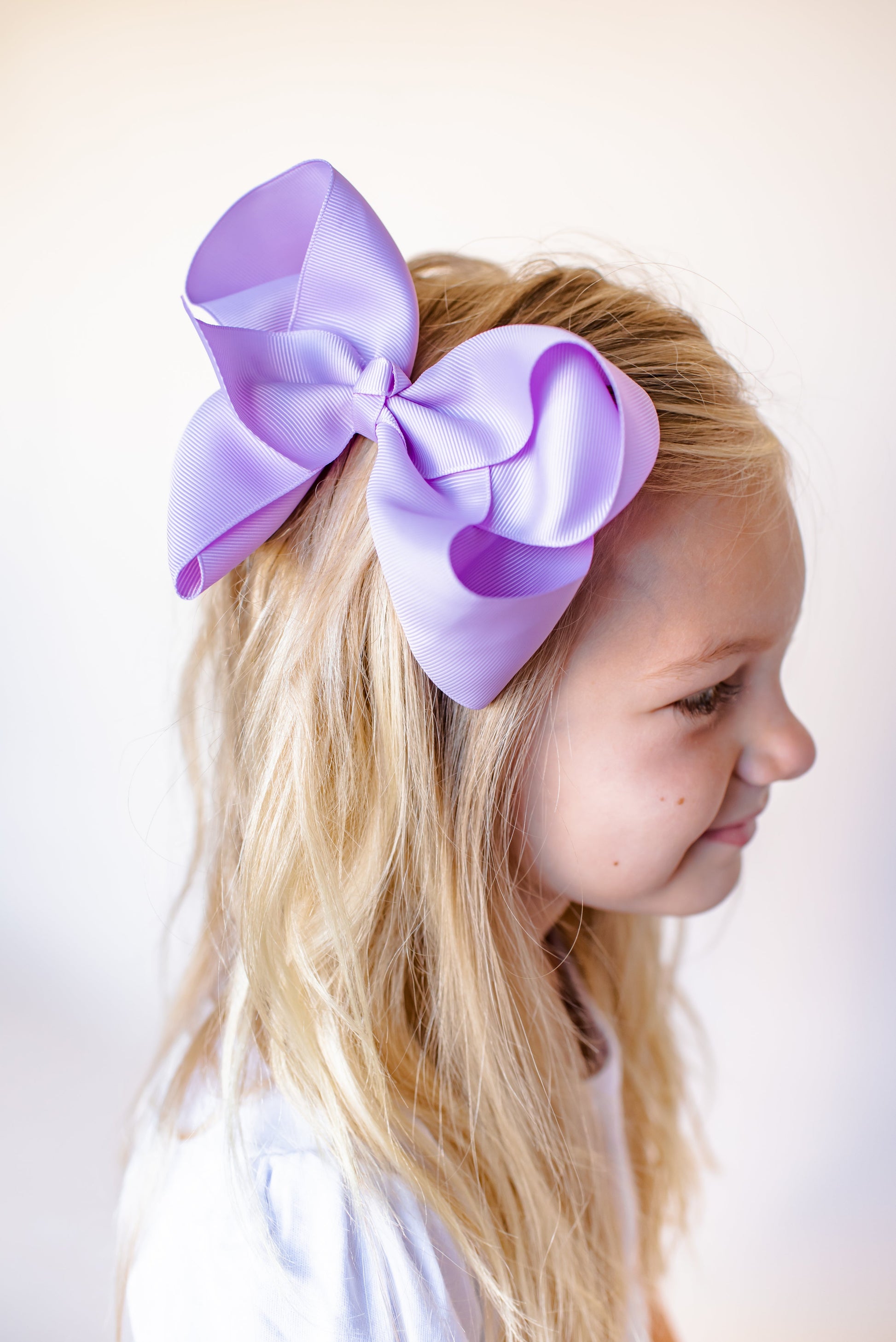 Solid Hair Bows - Lilac / 6’’ - ARB Blanks