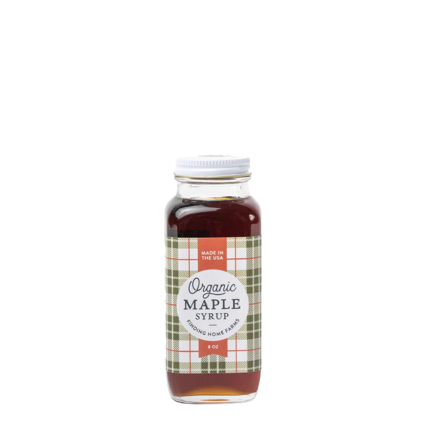 Maple Syrup 8oz for Christmas Holiday, assorted patterns