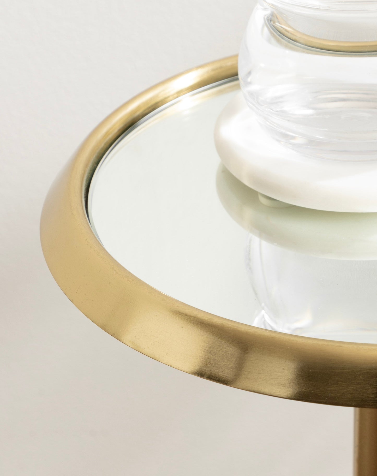 Sanzo Metal Cocktail Table or Plant Stand