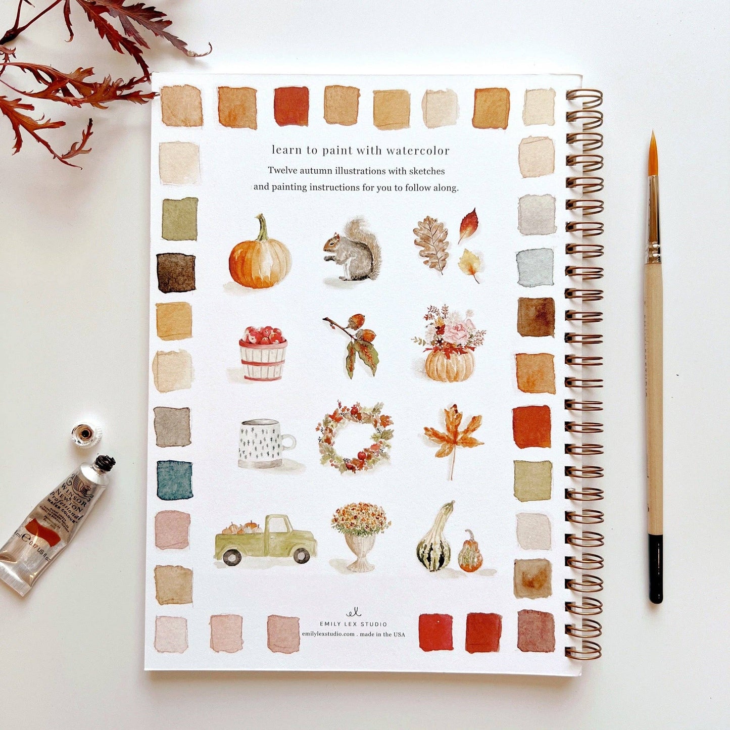 Watercolor Workbook - Autumn