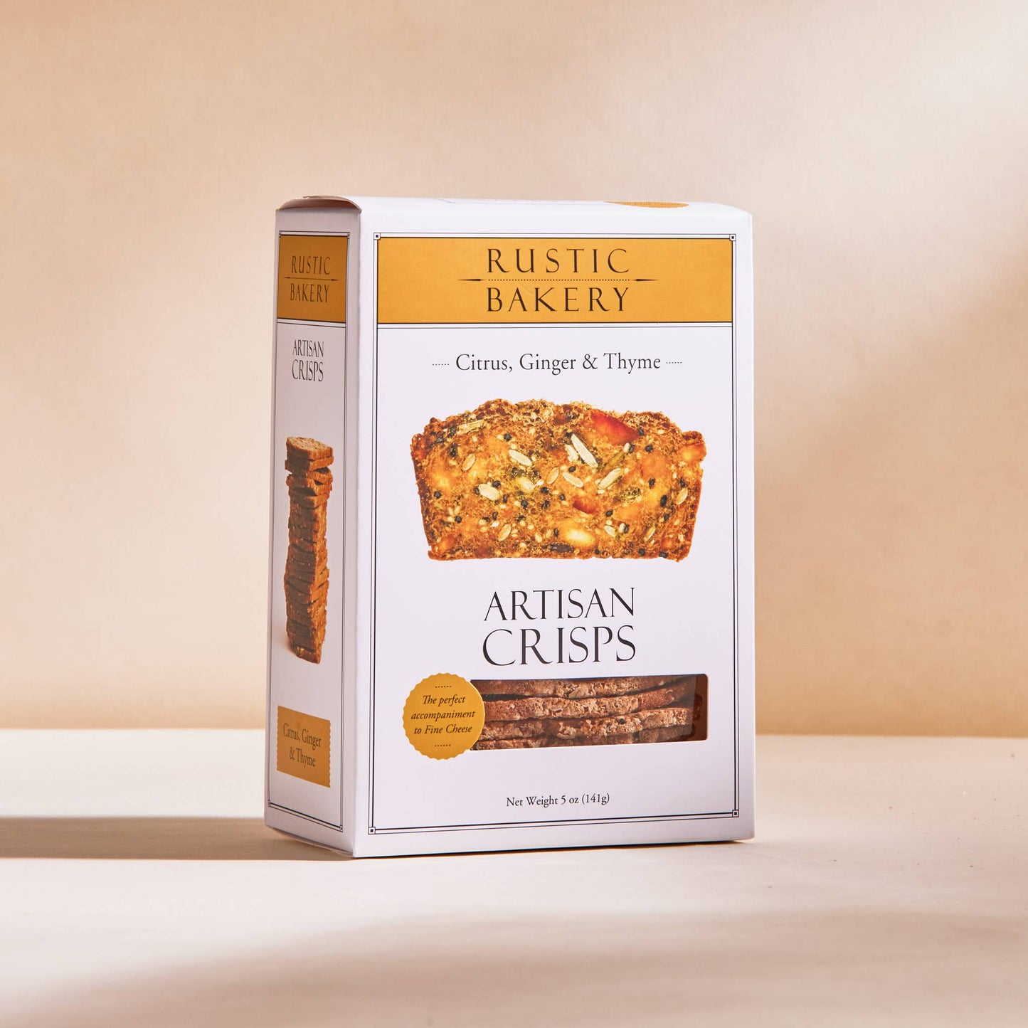 Artisan Crisps - Citrus Ginger & Thyme - Rustic Bakery