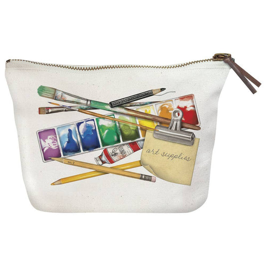 Canvas Pouch - Art Supplies