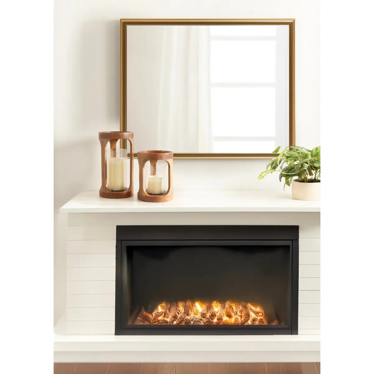 Dahl Candle Holder Set - Modern Wood - kateandlaurel