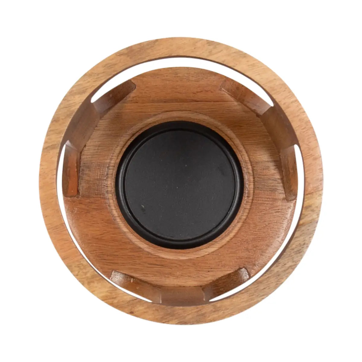 Dahl Candle Holder Set - Modern Wood - kateandlaurel
