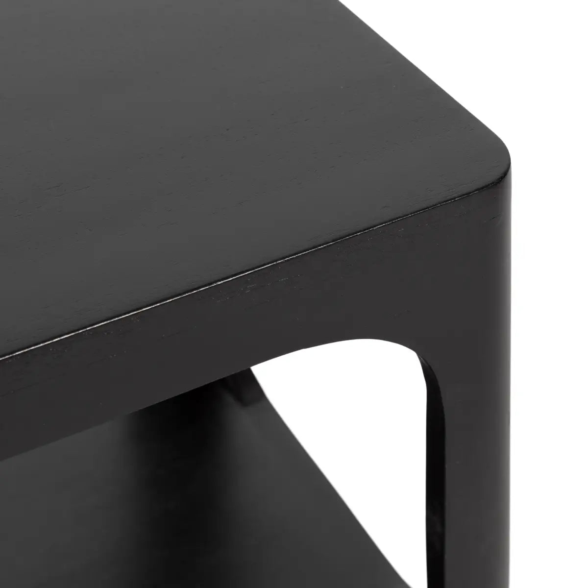 Dahl Floating Wood Side Table - Modern Wall Mount - kateandlaurel