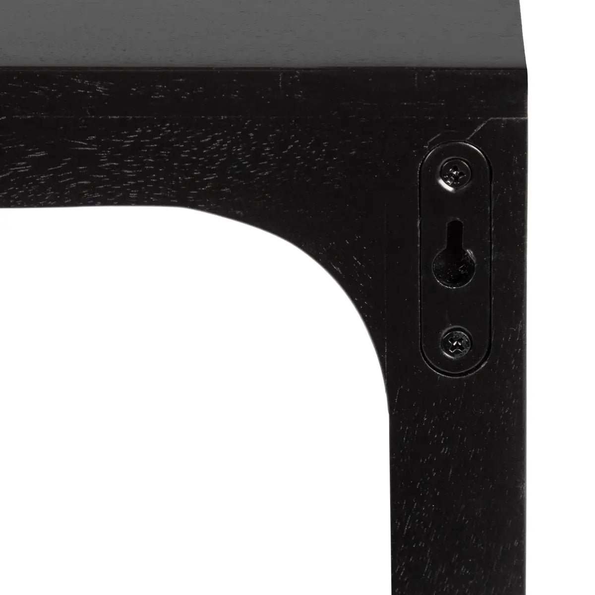 Dahl Floating Wood Side Table - Modern Wall Mount - kateandlaurel