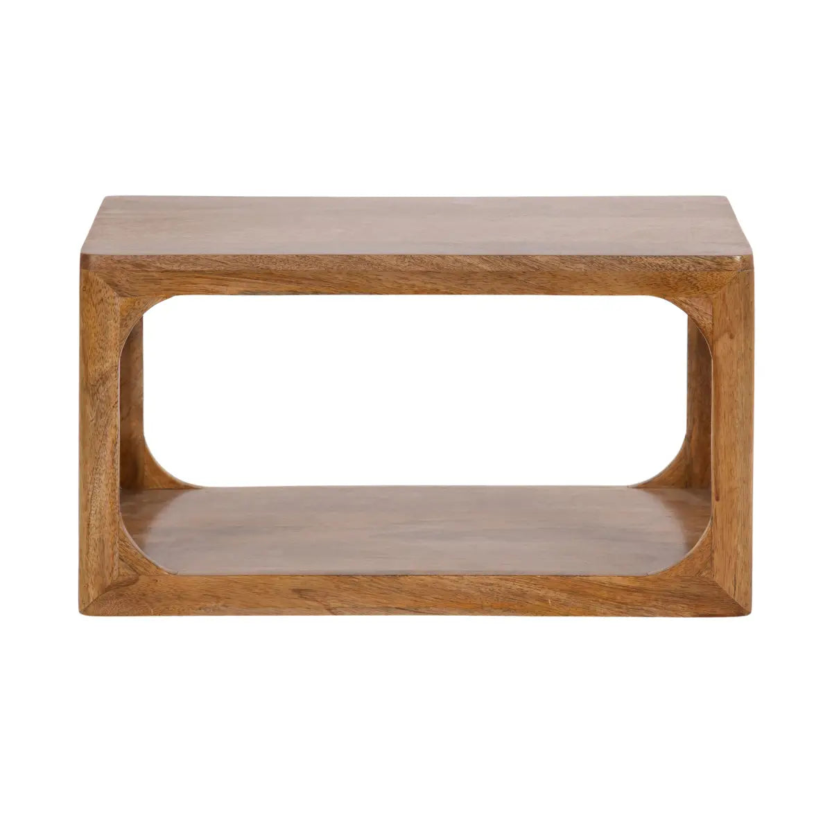 Dahl Floating Wood Side Table - Modern Wall Mount - kateandlaurel