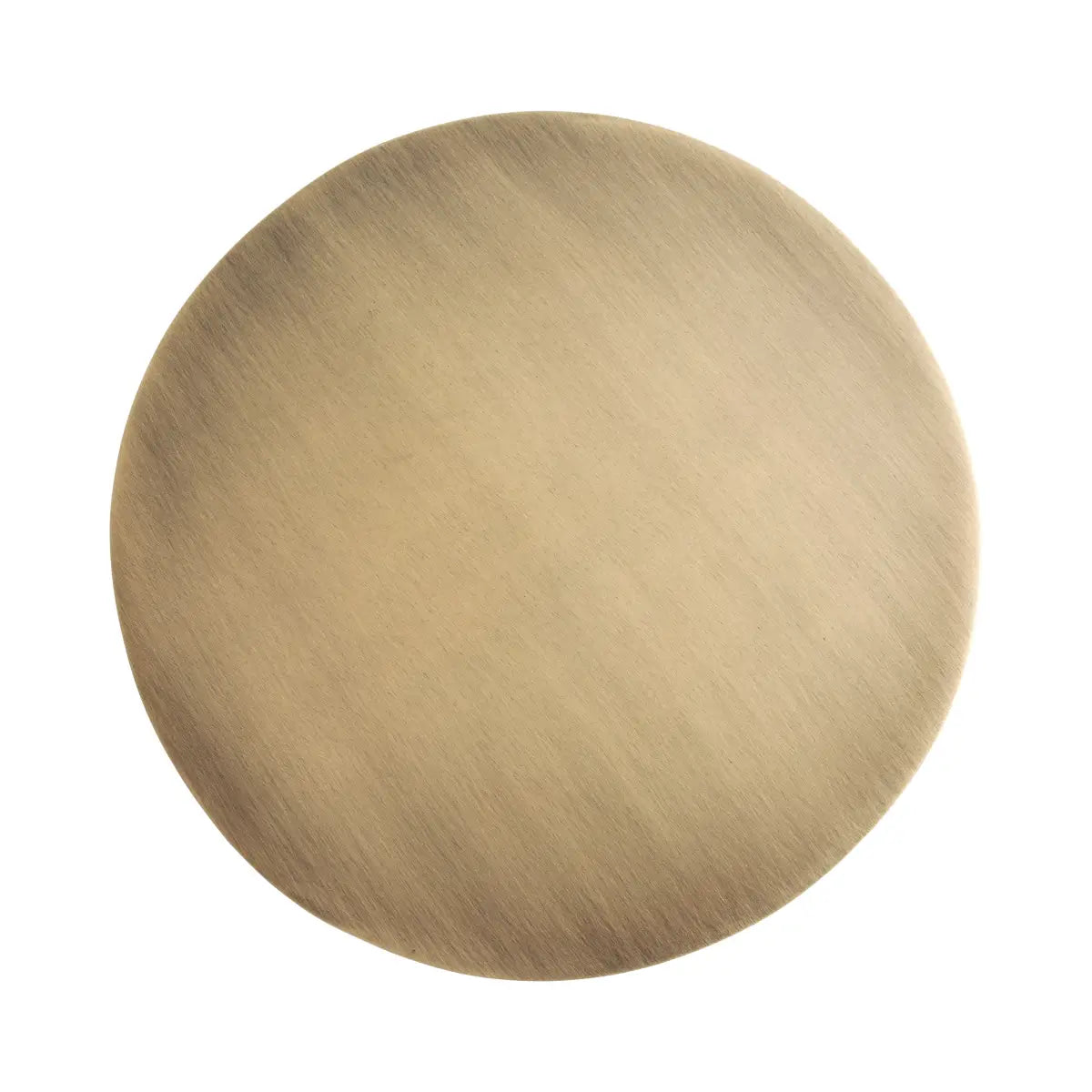 Dahl Modern Accent Table or Plant Stand - Brushed Metal - kateandlaurel
