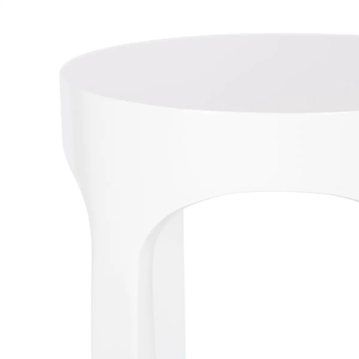 Dahl Modern Accent Table or Plant Stand - Round Wood - kateandlaurel