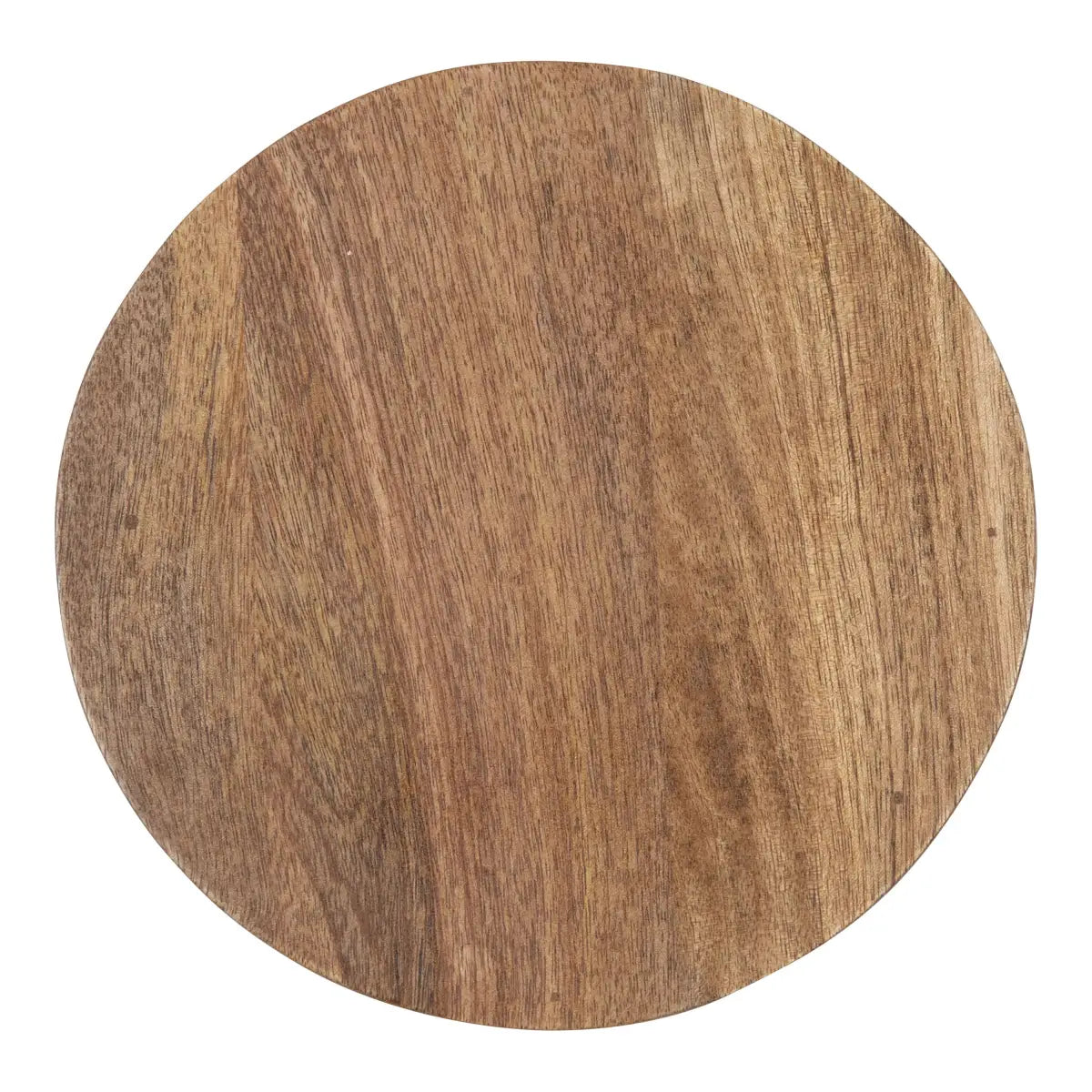 Dahl Modern Accent Table or Plant Stand - Round Wood - kateandlaurel