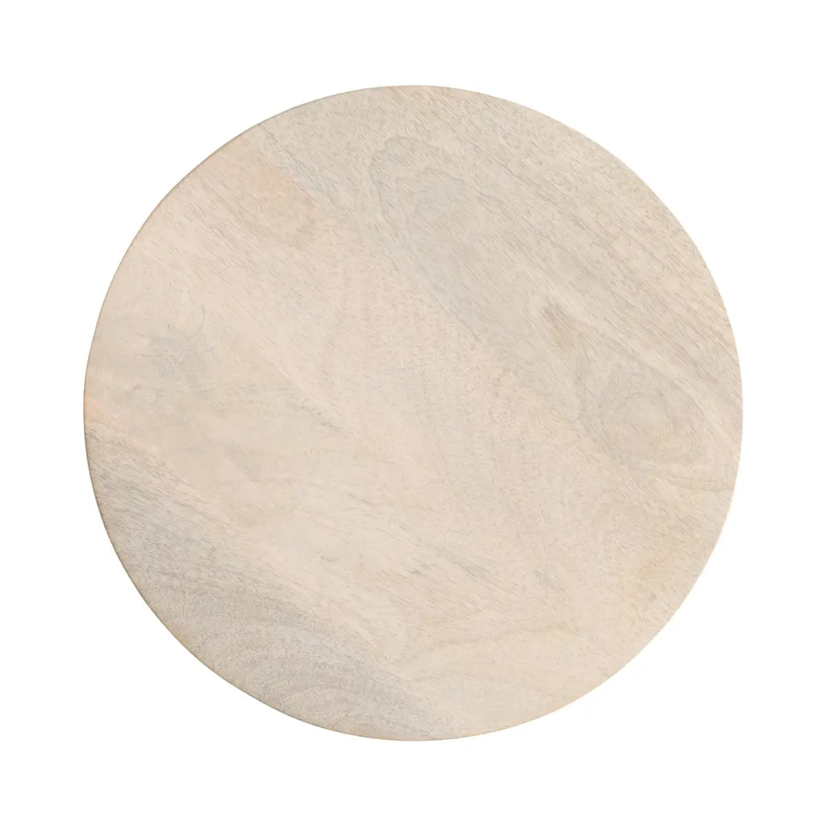 Dahl Modern Accent Table or Plant Stand - Round Wood - kateandlaurel