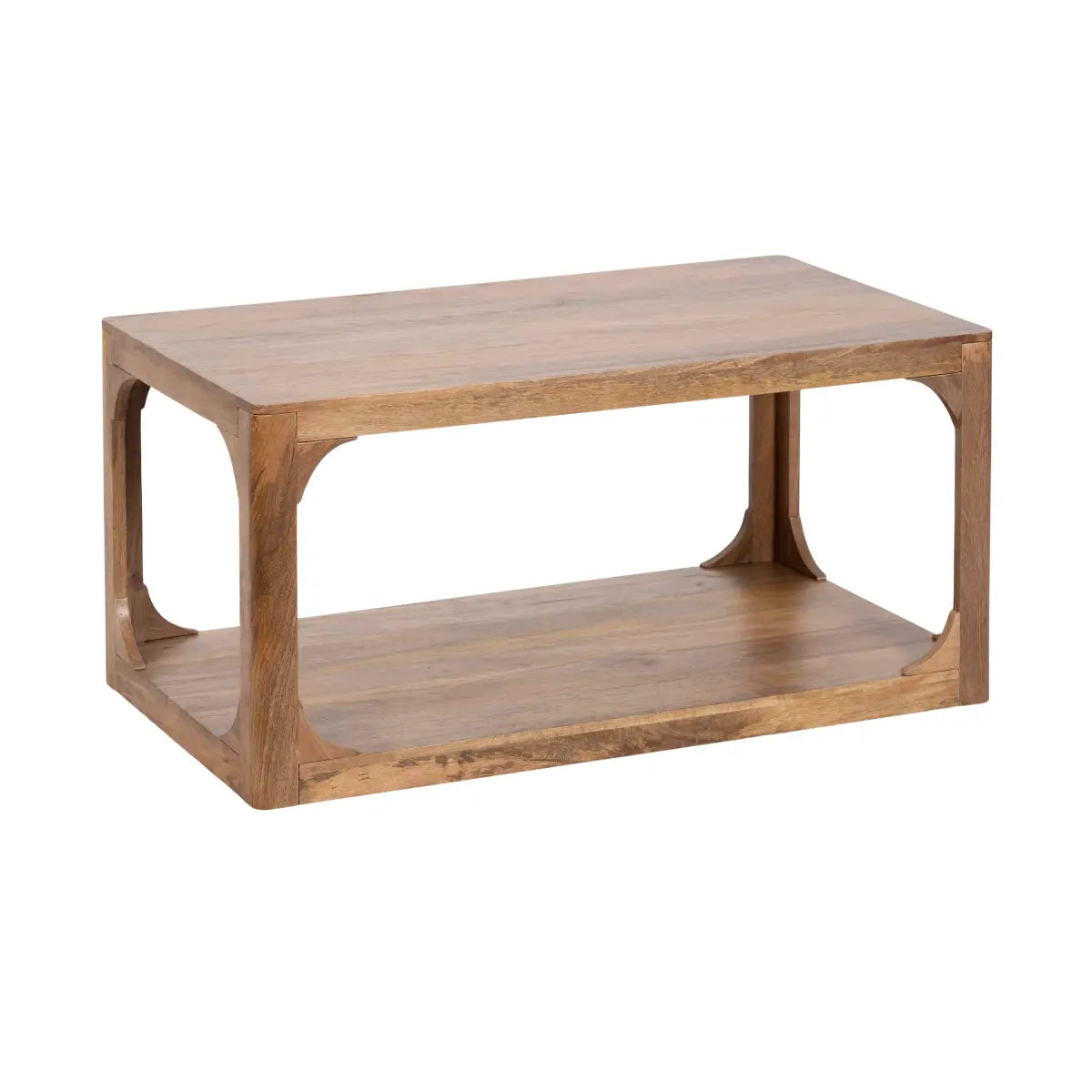 Dahl Wood Coffee Table - Modern Rectangle - Natural - kateandlaurel