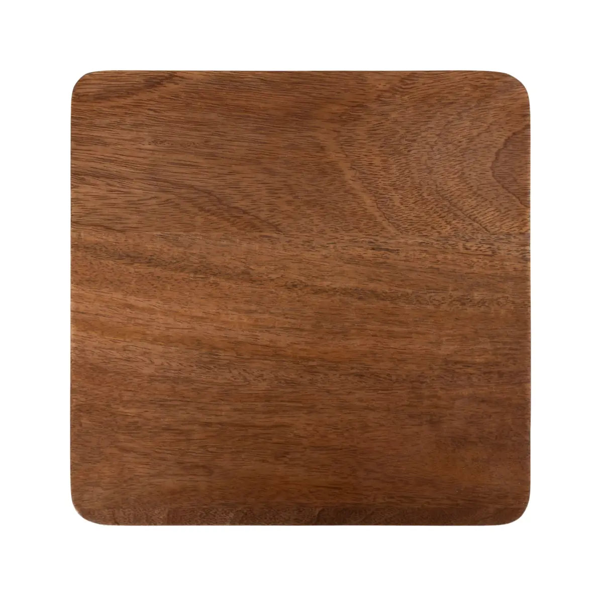Dahl Modern Wood Tea Table or Plant Stand - Square - kateandlaurel