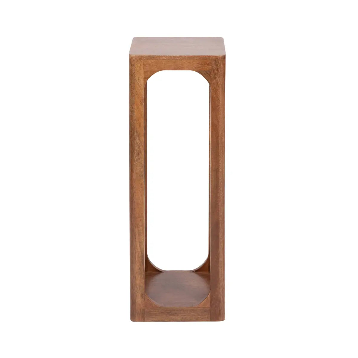 Dahl Modern Wood Tea Table or Plant Stand - Square - kateandlaurel
