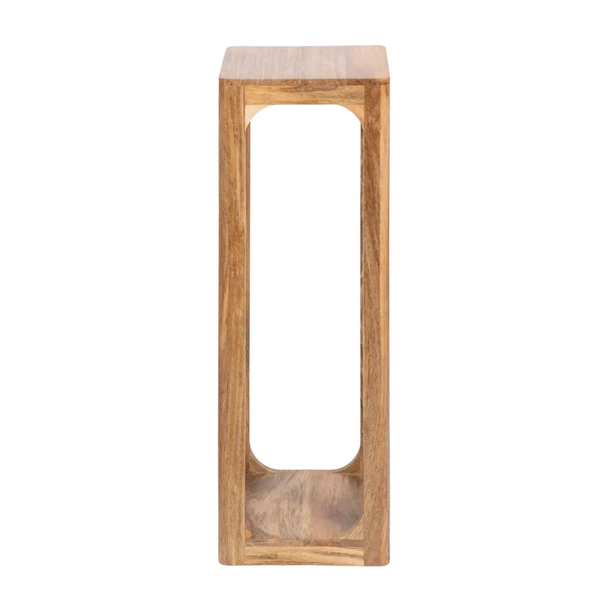 Dahl Modern Wood Tea Table or Plant Stand - Square - kateandlaurel