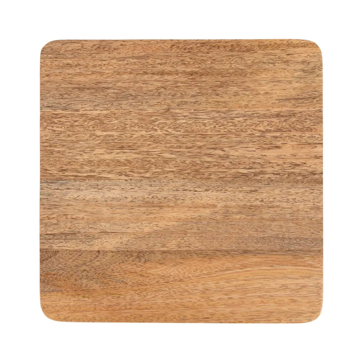 Dahl Modern Wood Tea Table or Plant Stand - Square - kateandlaurel