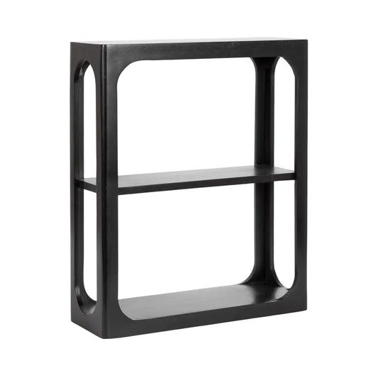 Dahl Wall Shelf - Curio Display - Black - kateandlaurel