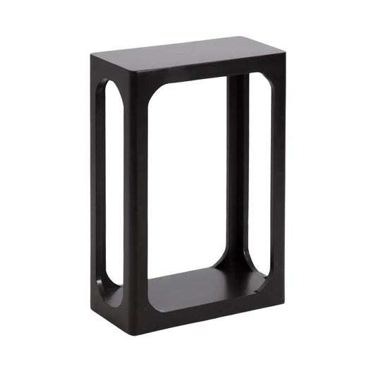 Dahl Modern Slim Side Table - Wood Rectangle - Black - kateandlaurel