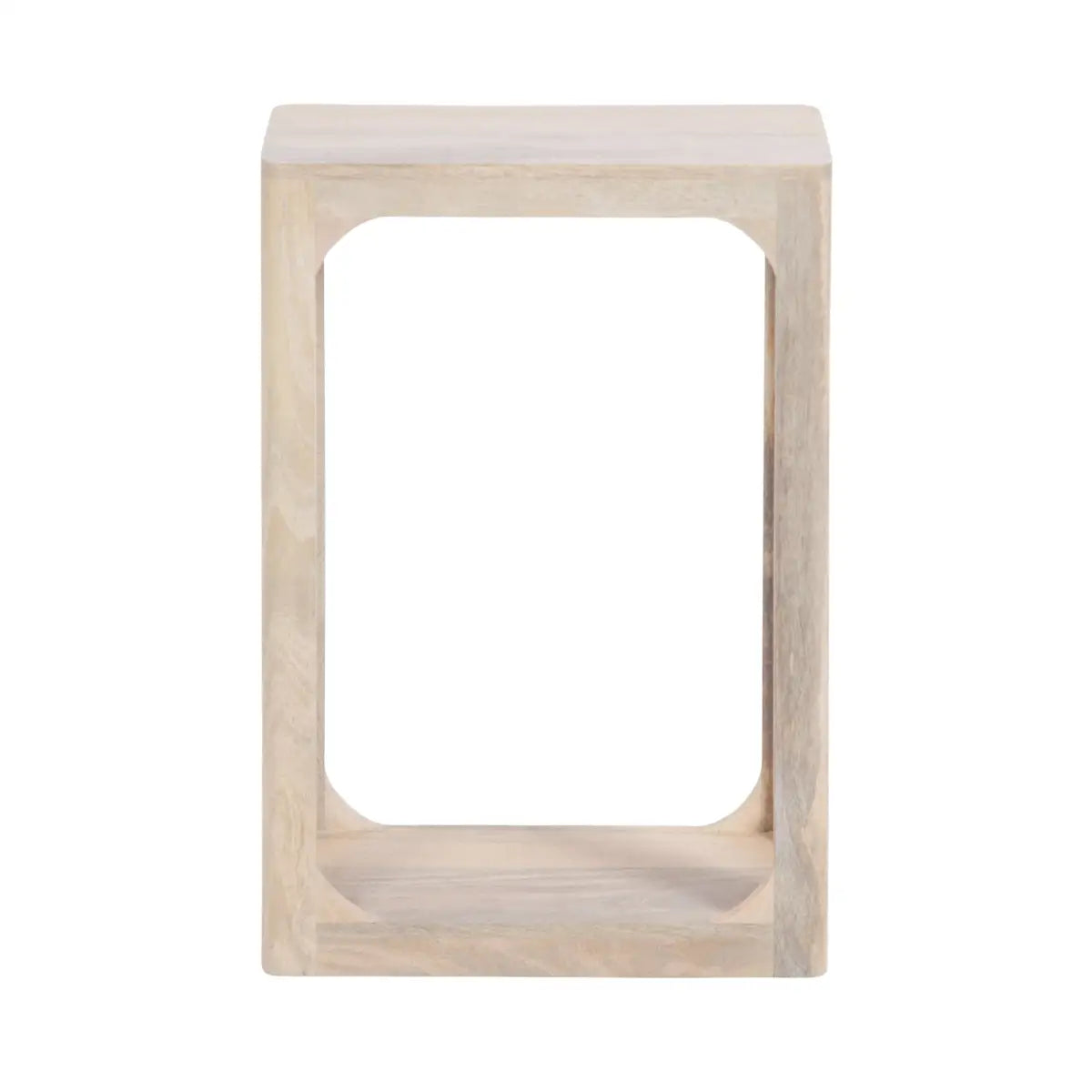 Dahl Modern Slim Side Table - Wood Rectangle - kateandlaurel