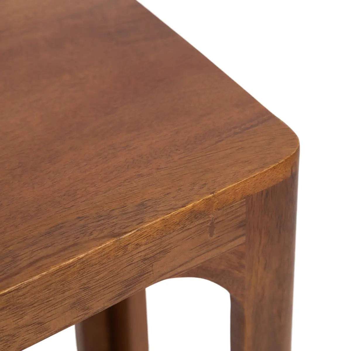 Dahl Modern Slim Side Table - Wood Rectangle - kateandlaurel