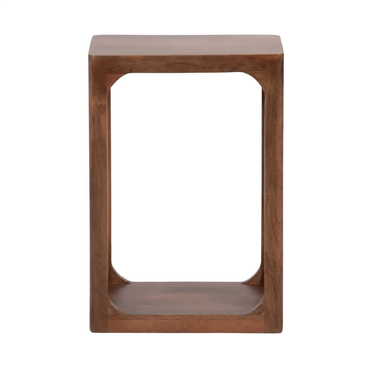 Dahl Modern Slim Side Table - Wood Rectangle - kateandlaurel