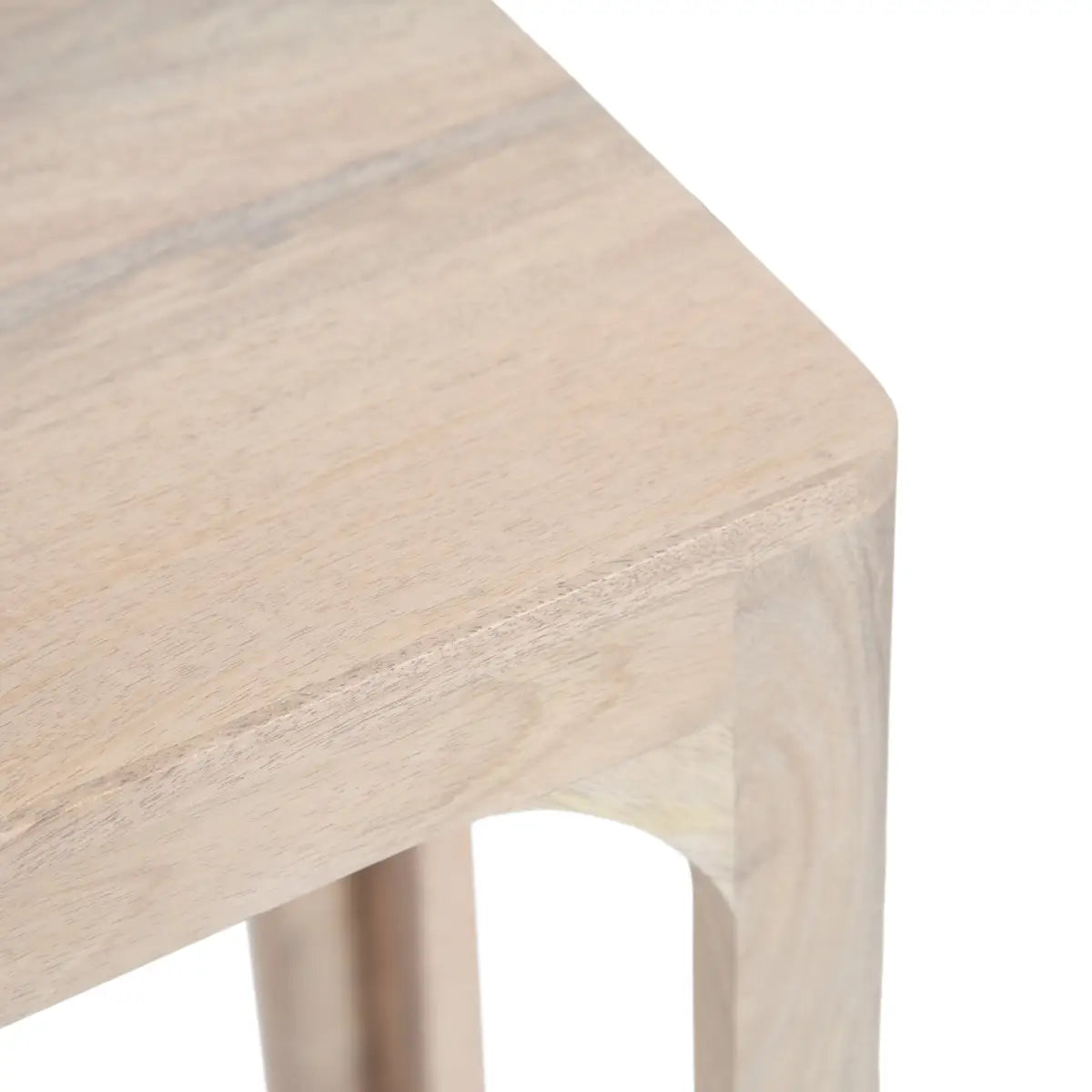 Dahl Modern Slim Side Table - Wood Rectangle - kateandlaurel