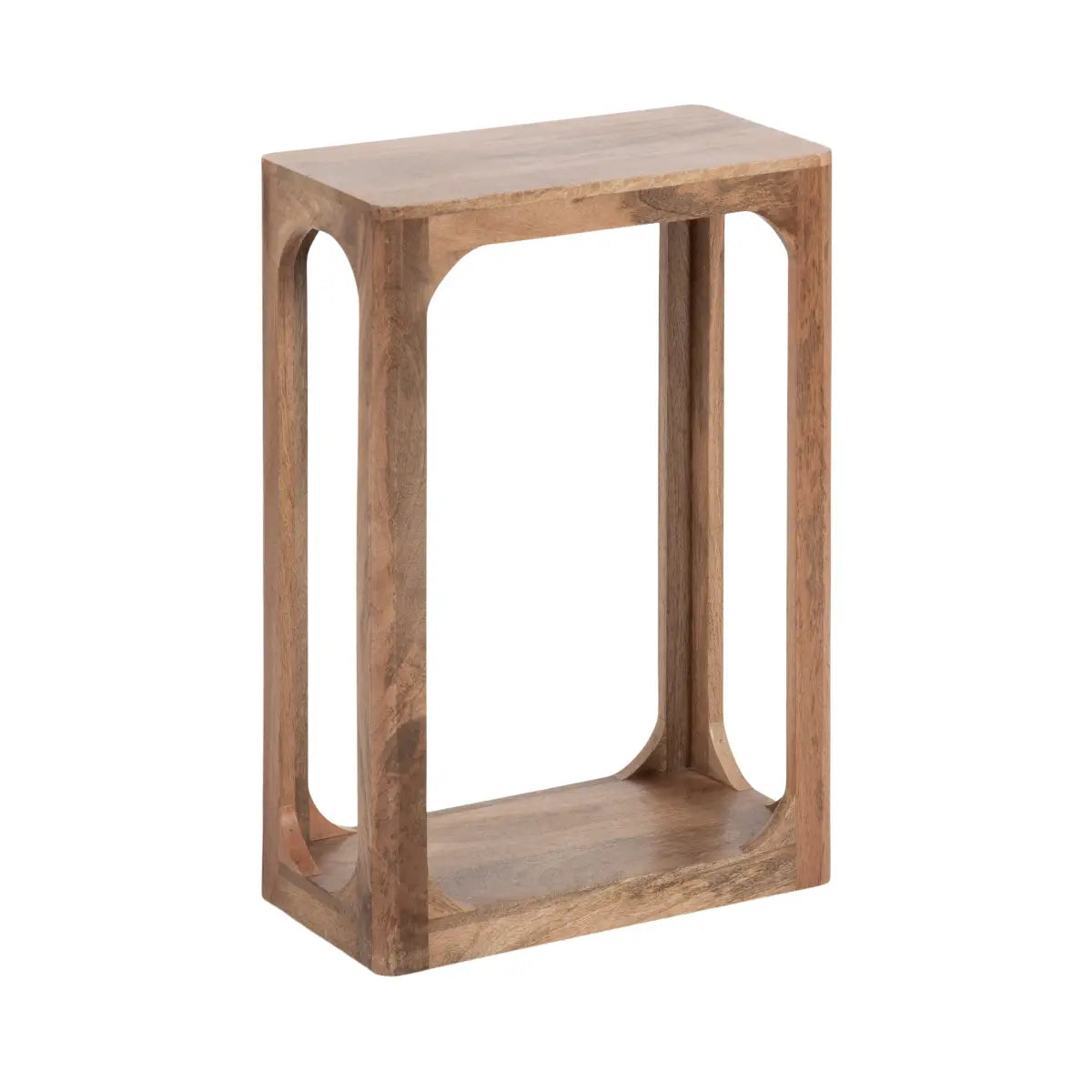 Dahl Modern Slim Side Table - Wood Rectangle - Natural - kateandlaurel
