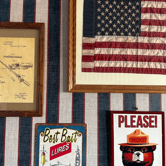 Dallas Wallpaper - Textured Bold Stripe - Loomwell Home Goods