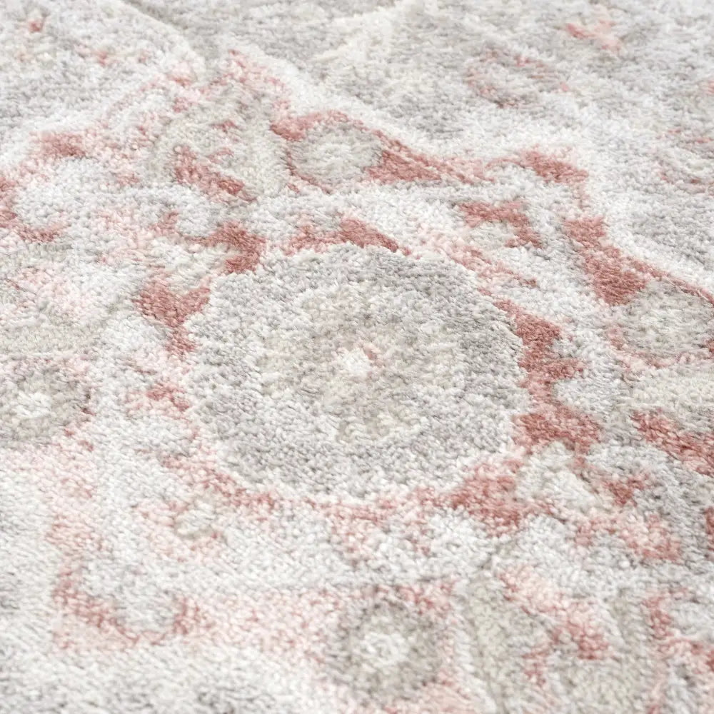 Damla Distressed Pink Hues Rug - Limited Edition - Boutique Rugs