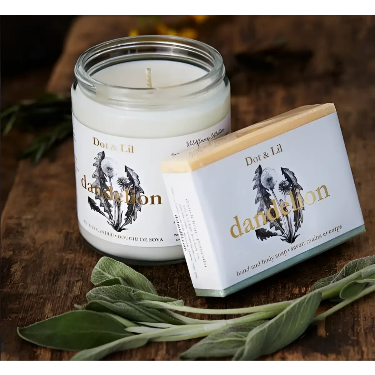 Dandelion Soap - Wildflower Collection - Dot & Lil