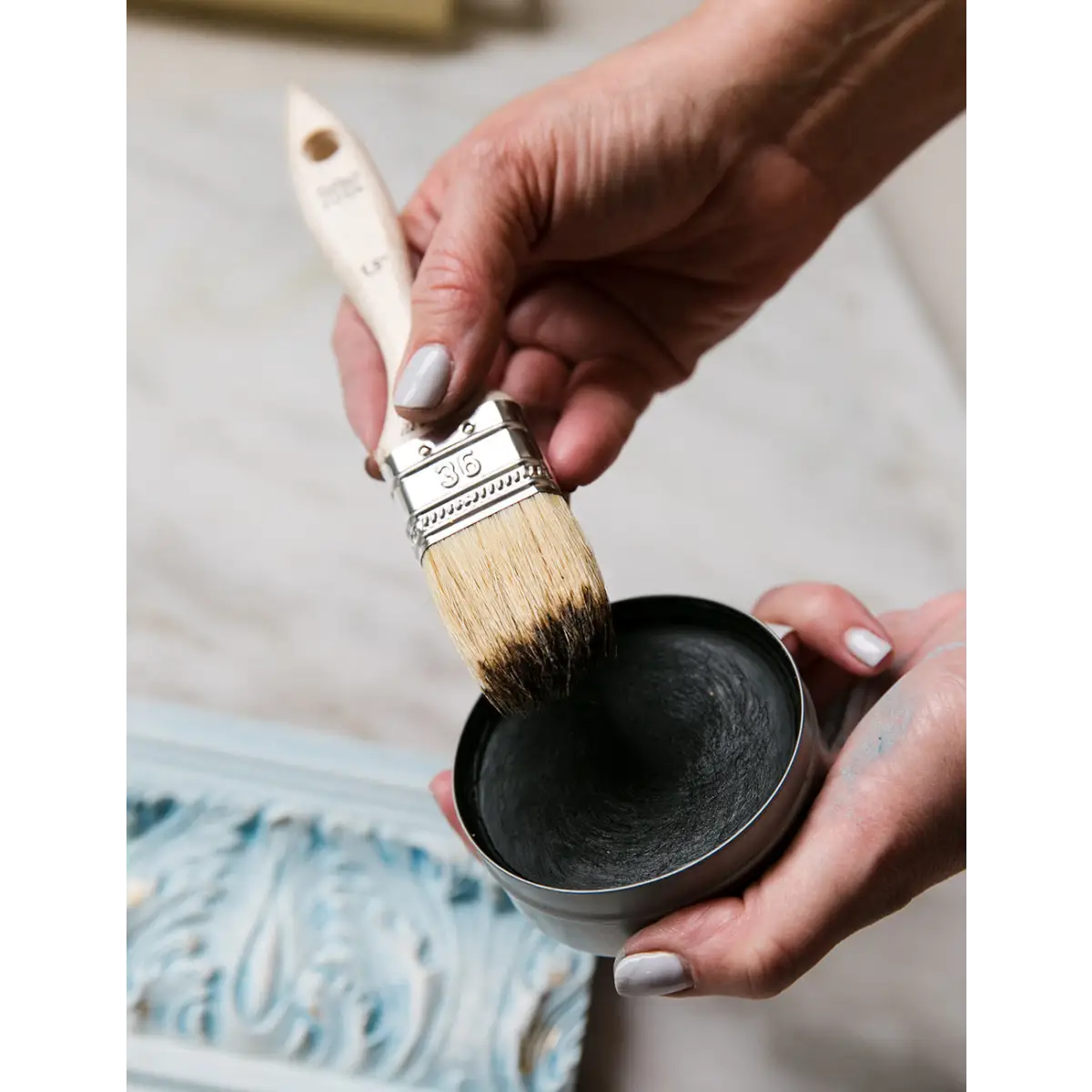 Dark Finishing Wax for Furniture Paint - Amy Howard At Home