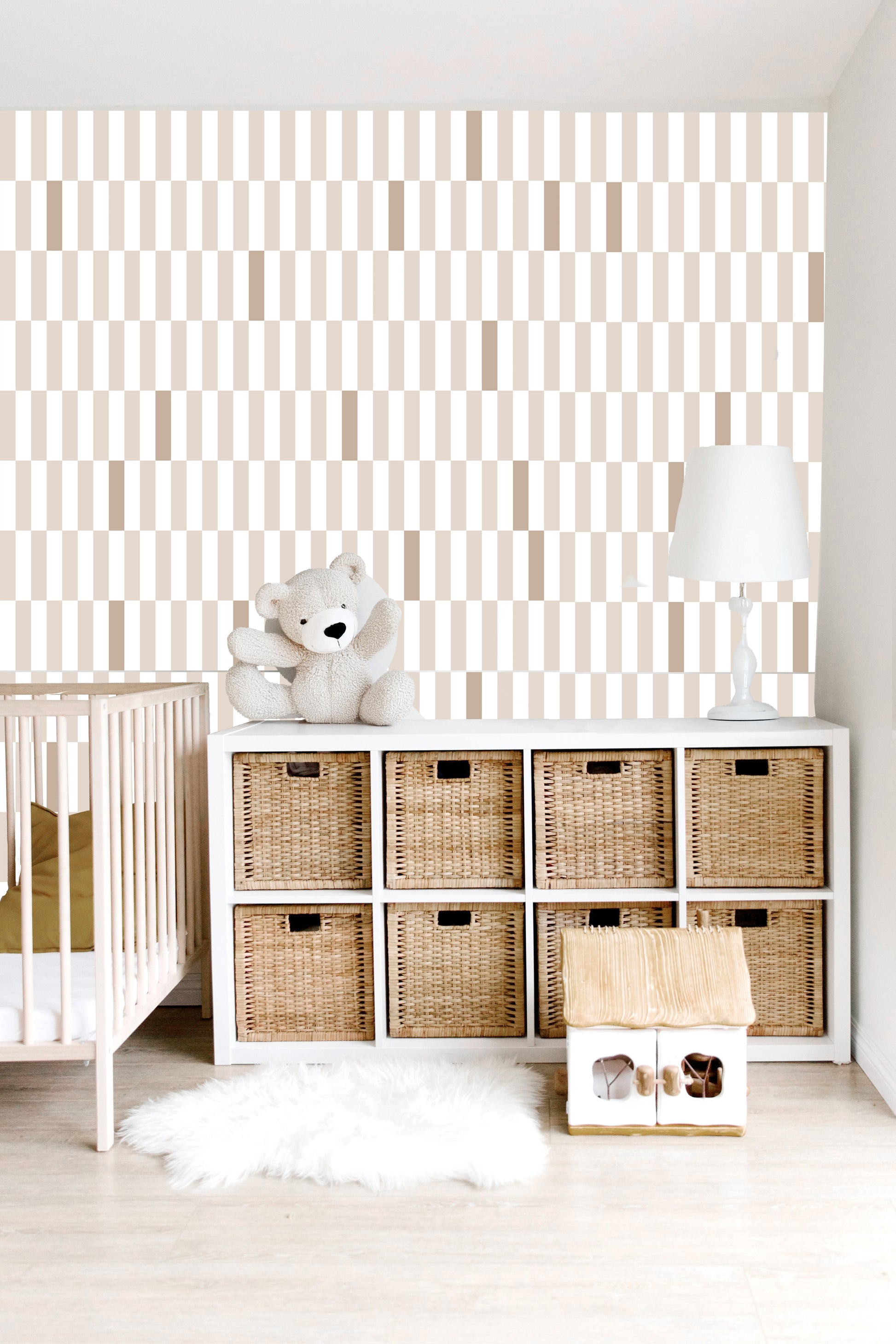 Robby Modern Wallpaper by Kourtni Gunn - Loomwell Home Goods