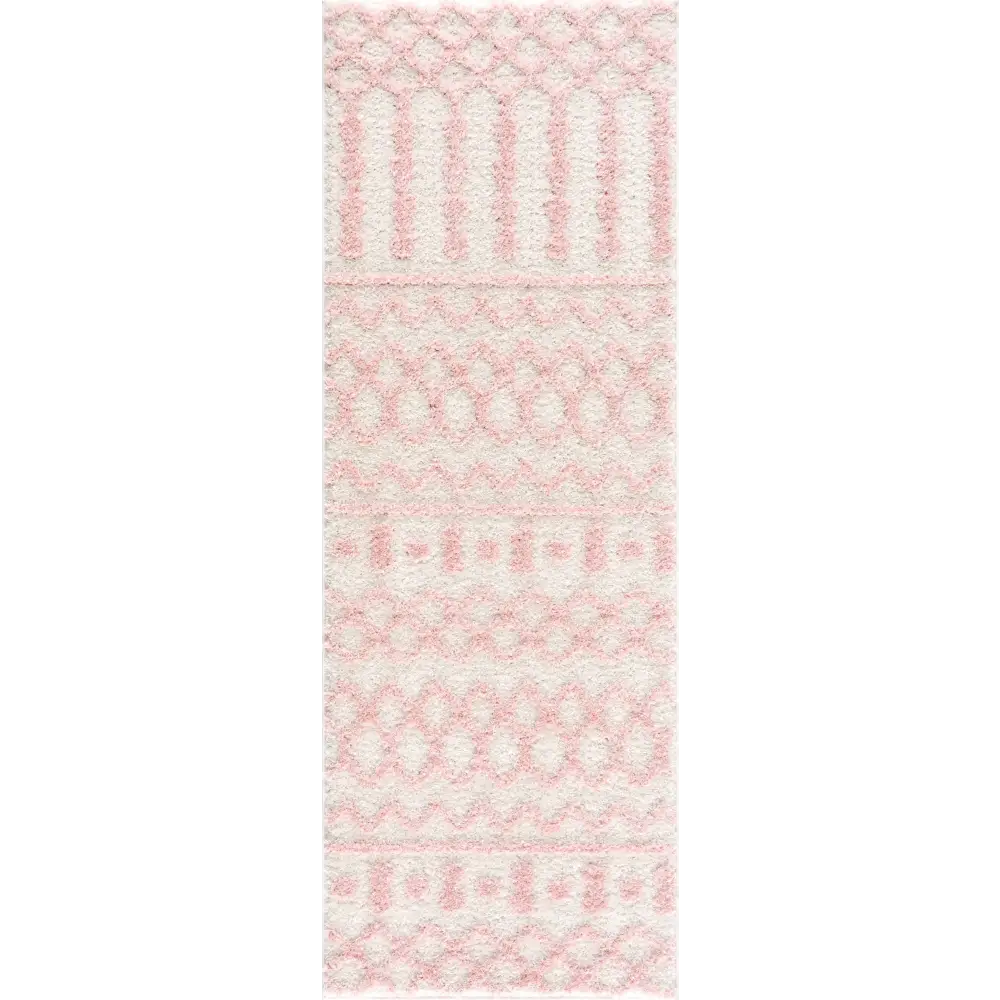 Darva Pink Plush Area Carpet - Boutique Rugs