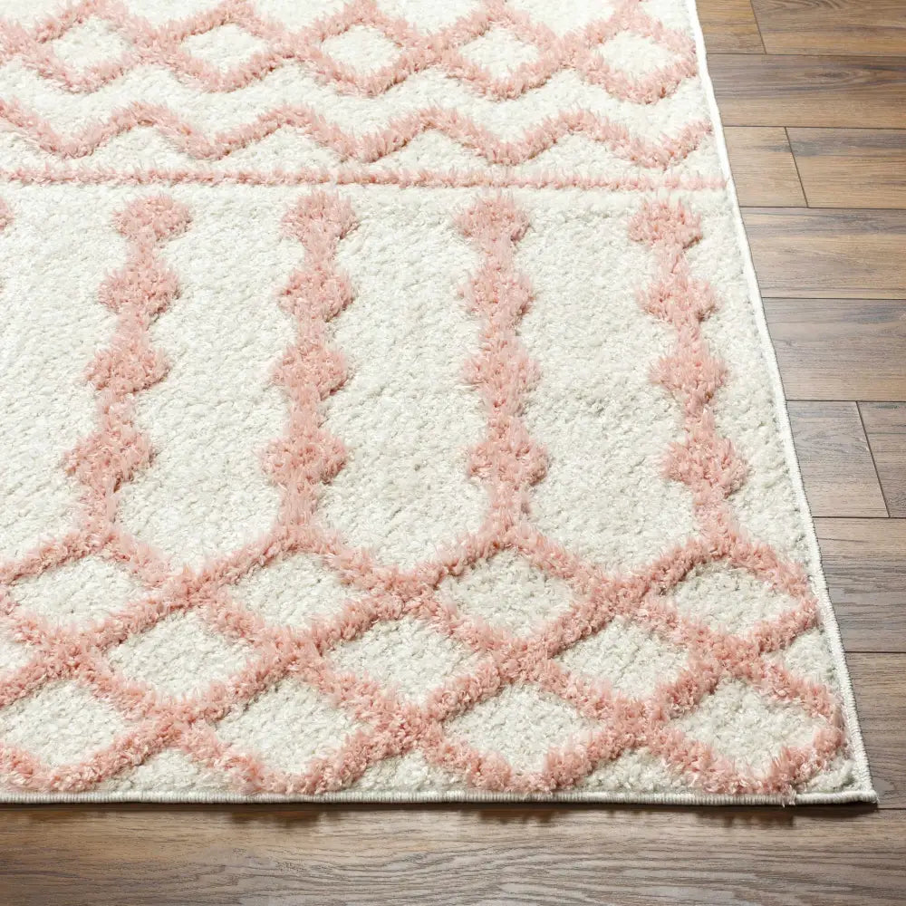 Darva Pink Plush Area Carpet - Boutique Rugs
